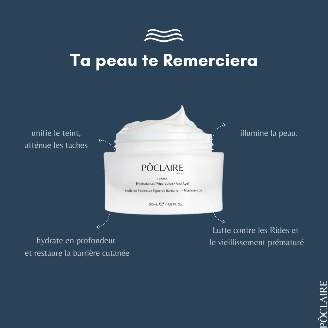 Crème hydratante Pô.